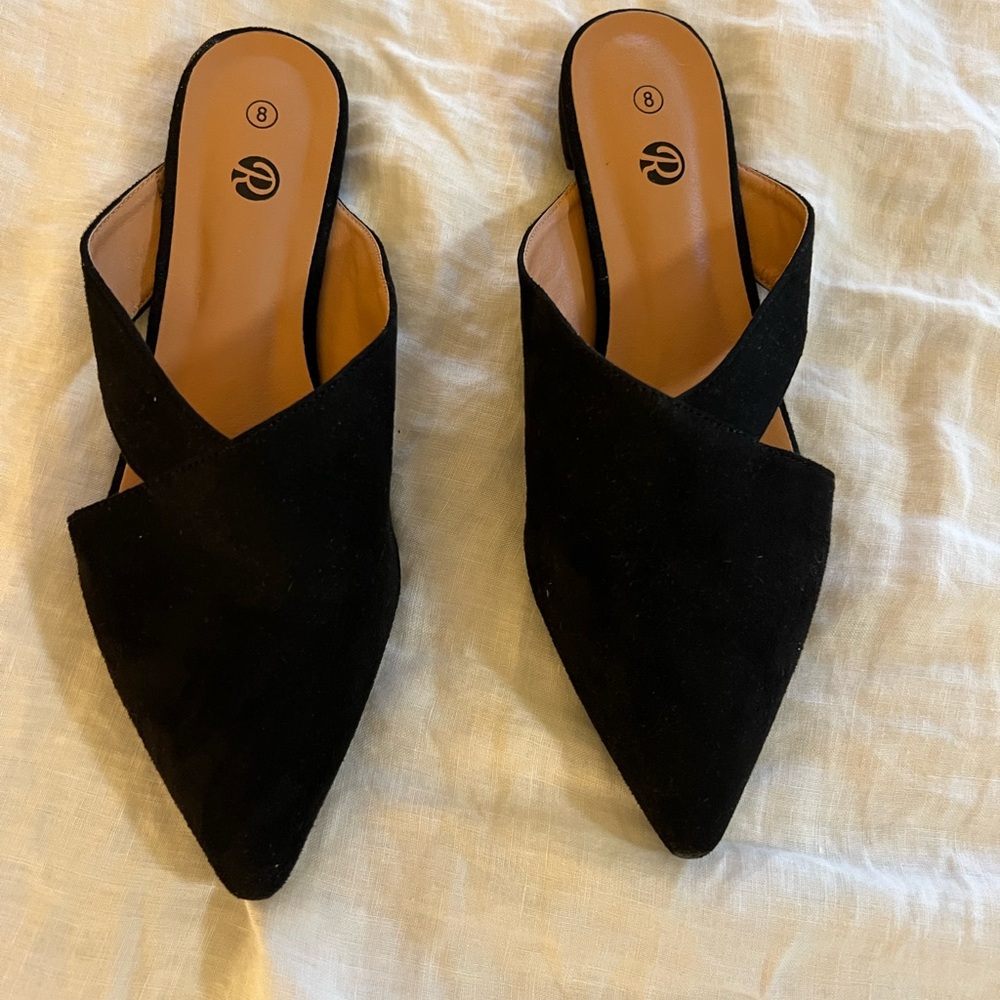 Rekayla black mules